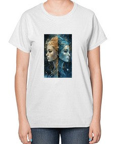 Gemini 56# - gemini-  Ladies T-Shirt