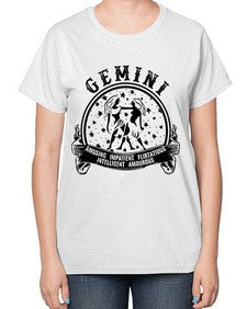 Gemini 9# - gemini-  Ladies T-Shirt