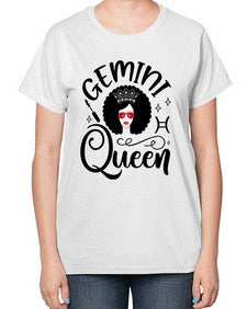 Gemini queen 233# - gemini-  Ladies T-Shirt
