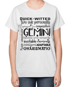 Gmini 567# - gemini-  Ladies T-Shirt
