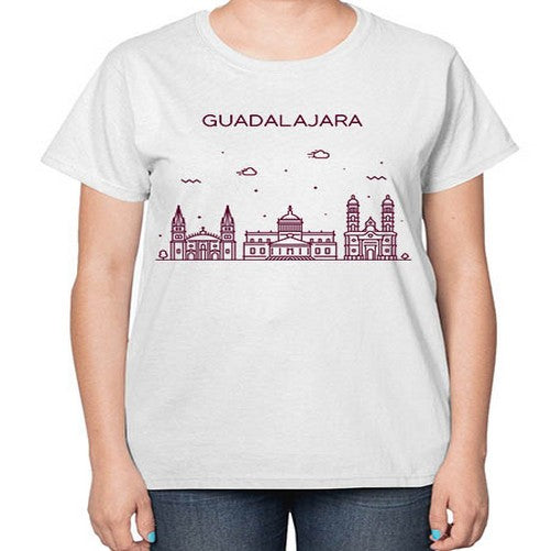 Guadalajara 784# - cities-  Ladies T-Shirt