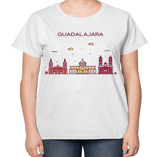 Guadalajara 786# - cities-  Ladies T-Shirt