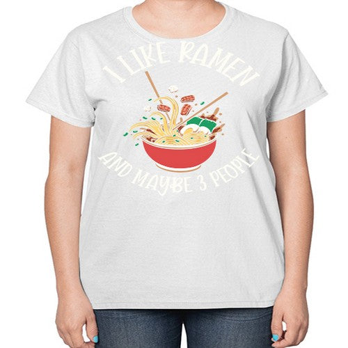 I Like Ramen Japanese Noodles 239# - anime-  Ladies T-Shirt