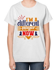 Im a different player now 116# - chess-  Ladies T-Shirt