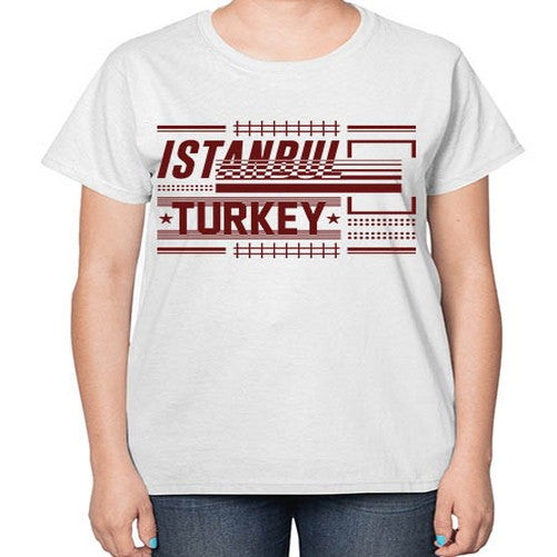 Istanbul 967# - cities-  Ladies T-Shirt