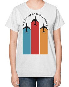 Its the Era of Digital Nomad 10# - internet-  Ladies T-Shirt
