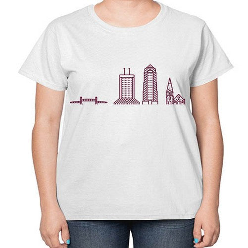 JacksonvilleFL 976# - cities-  Ladies T-Shirt