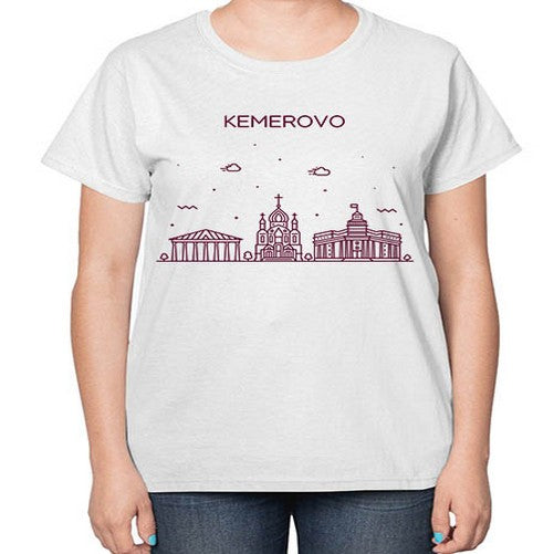 Kemerovo 1037# - cities-  Ladies T-Shirt