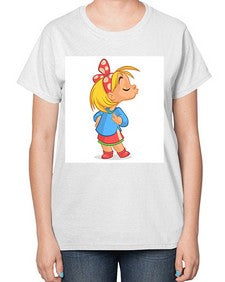 Kid 152# - cartoon general-  Ladies T-Shirt