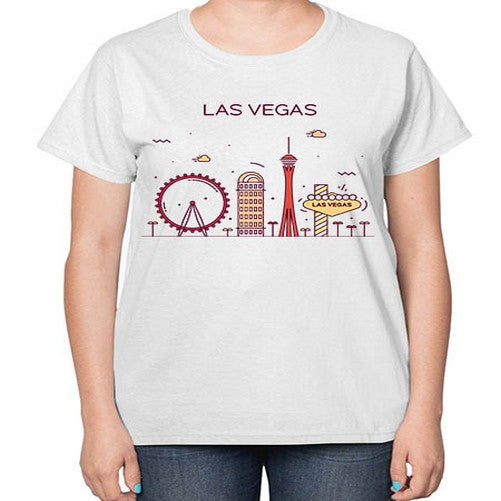 LasVegas 1116# - cities-  Ladies T-Shirt