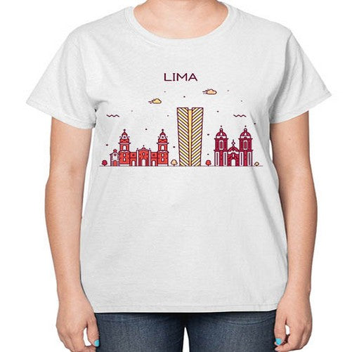 Lima 1139# - cities-  Ladies T-Shirt