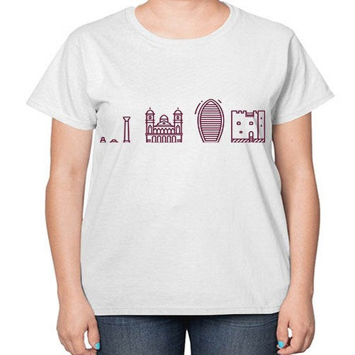 Limassol 1142# - cities-  Ladies T-Shirt