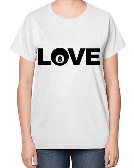 Love 740# - billards-  Ladies T-Shirt