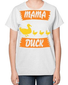 Mama Duck Style 26# - ducks-  Ladies T-Shirt