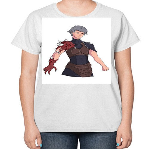 Man has parasite on hand 14# - anime-  Ladies T-Shirt