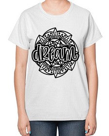 Mandala Dream 761# - mandala-  Ladies T-Shirt