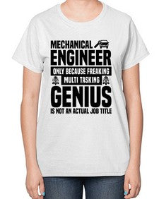 Mechanical engineer Style 1090# - engineer-  Ladies T-Shirt