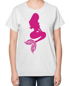 MermaidMandalaUpdated 933# - mandala-  Ladies T-Shirt
