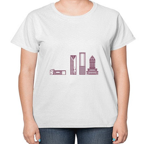 Miami 1283# - cities-  Ladies T-Shirt