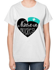 Nurse In Progress Style Style 1162# - nurse-  Ladies T-Shirt