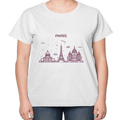 Paris 1577# - cities-  Ladies T-Shirt