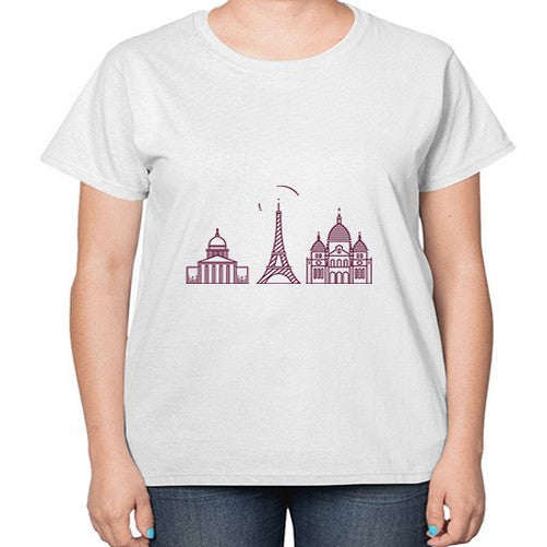 Paris 1578# - cities-  Ladies T-Shirt