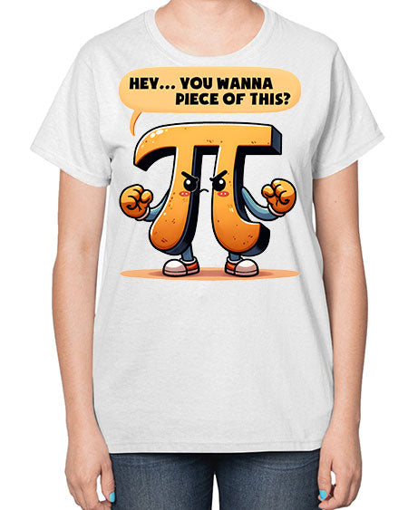 Piece of This Pi Sublimation 38# - pi-  Ladies T-Shirt