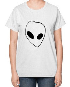 Pocket Alien 22# - ufo-  Ladies T-Shirt