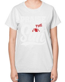Praise the sun 40# - video games-  Ladies T-Shirt