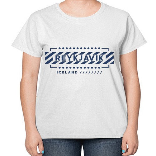 Reykjavik 1718# - cities-  Ladies T-Shirt