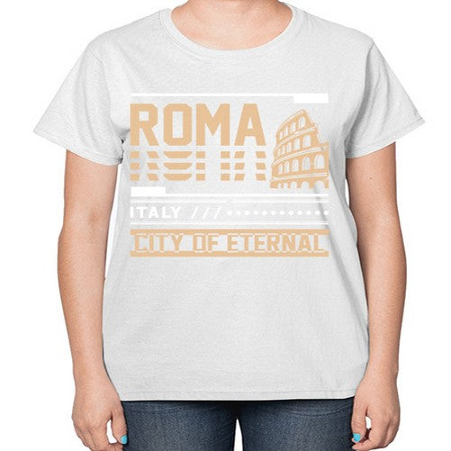 Roma 1745# - cities-  Ladies T-Shirt