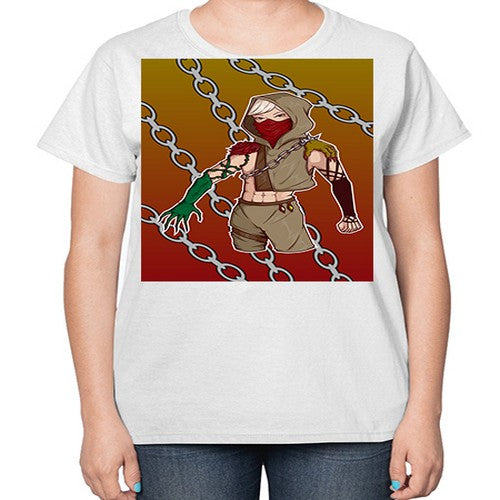 Rose and demon 75# - anime-  Ladies T-Shirt