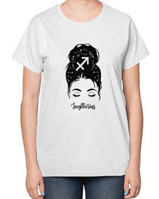 Sagittarius Woman - sagittarius-  Ladies T-Shirt