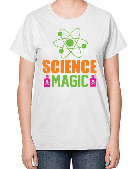 Science Magic 68# - general science-  Ladies T-Shirt