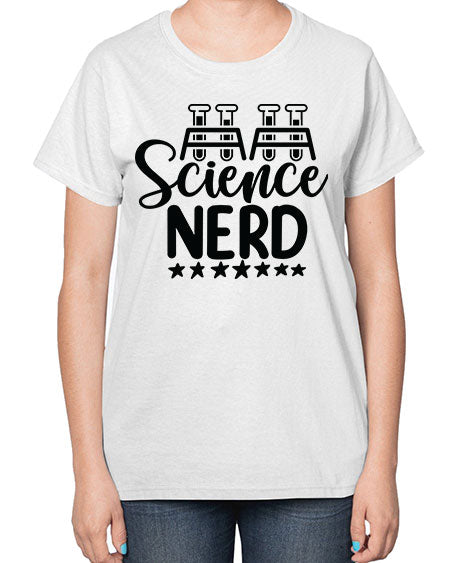 Science Nerd 58# - general science-  Ladies T-Shirt