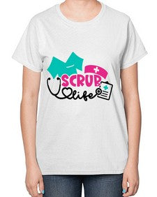 Scrub Life Style Style 1384# - nurse-  Ladies T-Shirt