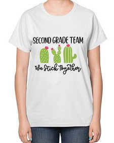 Second Grade Team 836# - second grade-  Ladies T-Shirt