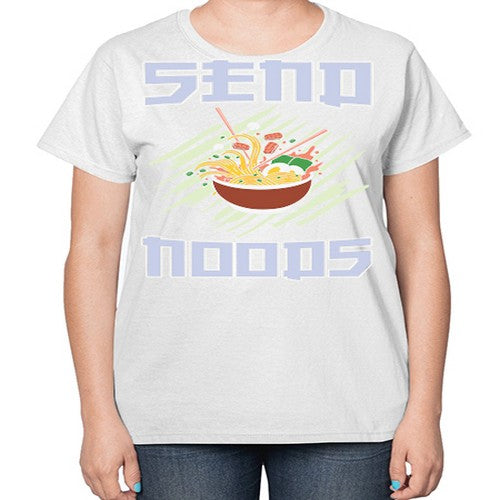 Send Noods Japanese Noodles Bowl Anime 282# - anime-  Ladies T-Shirt