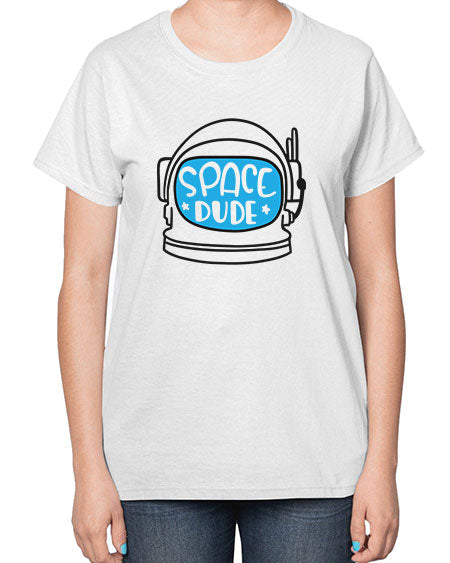Spacedude 12# - space-  Ladies T-Shirt