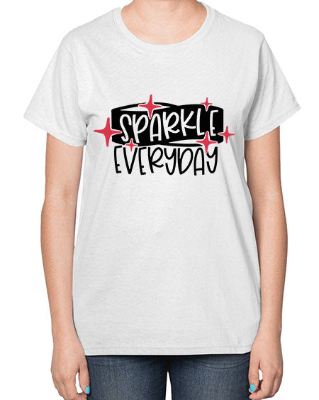Sparkle Everyday Style 20# -makeup  Ladies T-Shirt