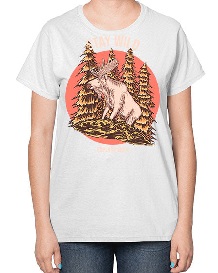 Stay Wild 16# - nature-  Ladies T-Shirt