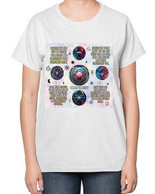 Straight Cancer 470# - cancer-  Ladies T-Shirt