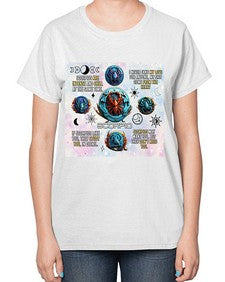 Straight scorpio 477# - scorpio-  Ladies T-Shirt