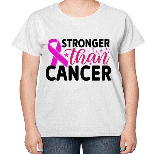 Stronger Than Cancer 6# - breast cancer -  Missy T-Shirt