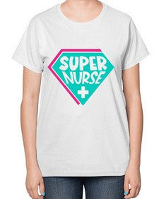 Super Nurse Style Style 1432# - nurse-  Ladies T-Shirt