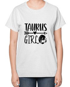 Taurus girl 498# - taurus-  Ladies T-Shirt
