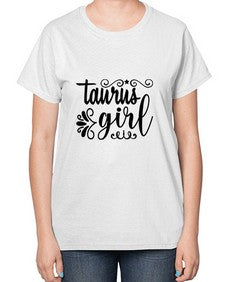Taurus girl 499# - taurus-  Ladies T-Shirt