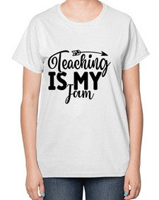 Teaching Is My Jam 1481# - teacher-  Ladies T-Shirt