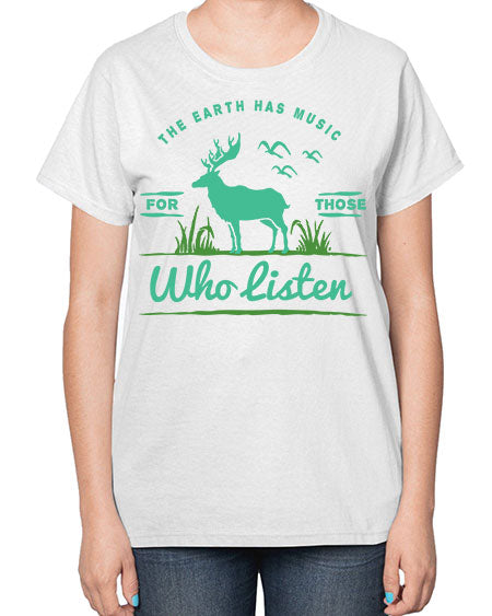 The Earth Has Music 15# - nature-  Ladies T-Shirt