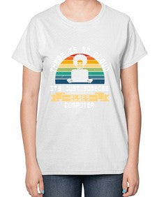 There is no cloud 11# - computer-  Ladies T-Shirt
